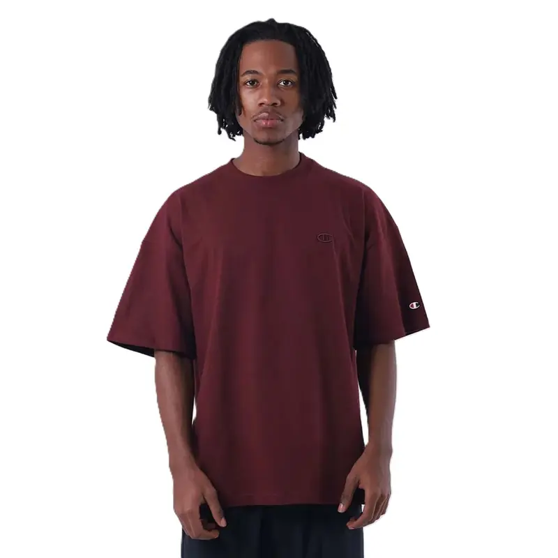 CAMISETA CHAMPION OVERSIZED C LOGO MAROON