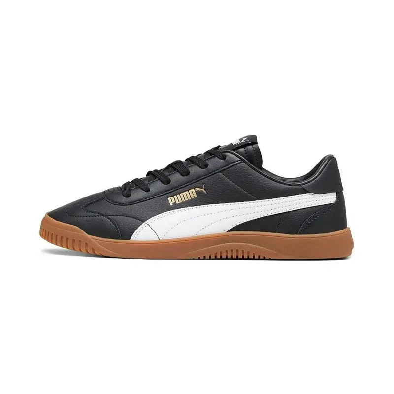 TENIS PUMA CLUB 5V5 PUMA WHITE-PUMA BLACK-PUMA GOL