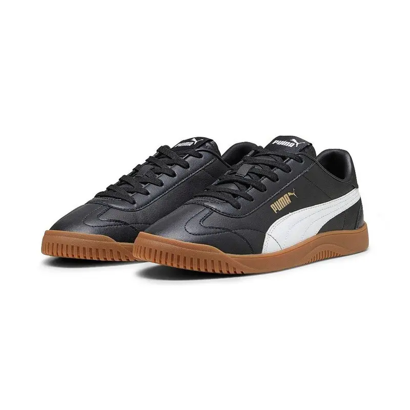 TENIS PUMA CLUB 5V5 PUMA WHITE-PUMA BLACK-PUMA GOL
