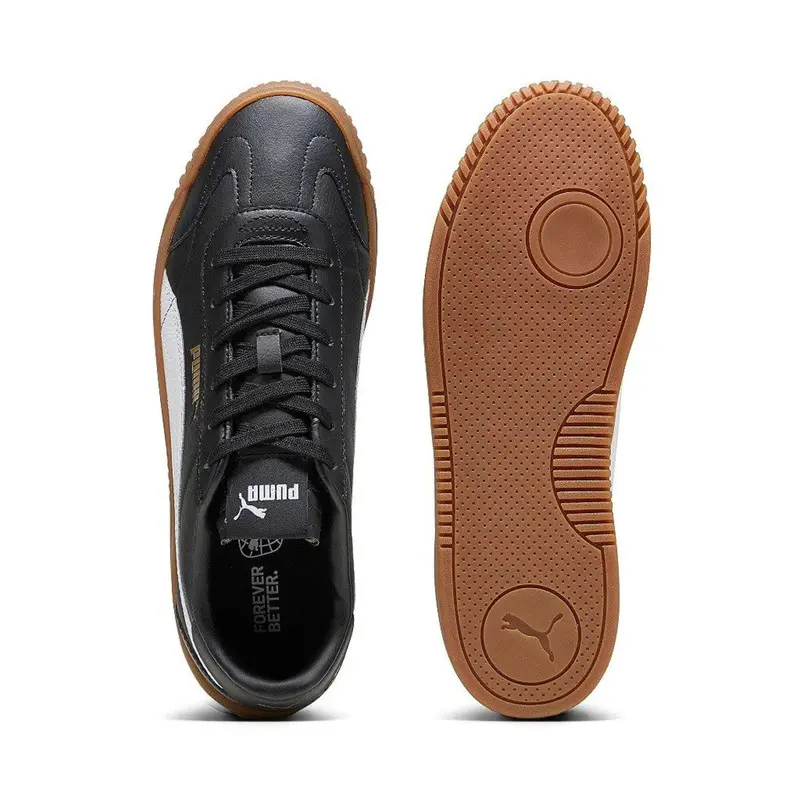 TENIS PUMA CLUB 5V5 PUMA WHITE-PUMA BLACK-PUMA GOL