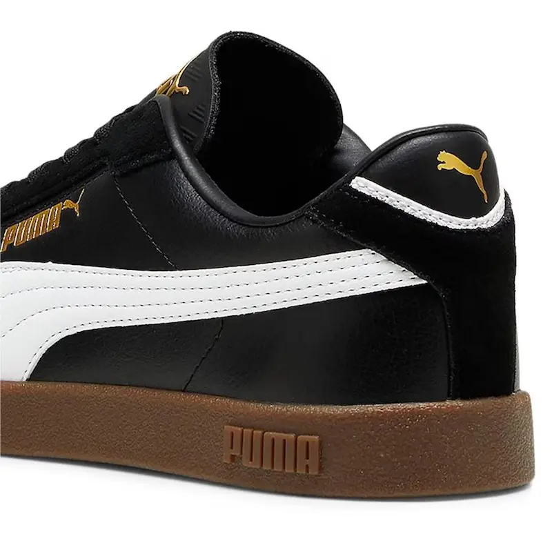 TENIS PUMA CLUB II PUMA BLACK-PUMA WHITE-PUMA GOL