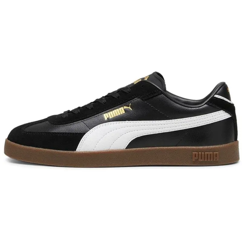 TENIS PUMA CLUB II PUMA BLACK-PUMA WHITE-PUMA GOL