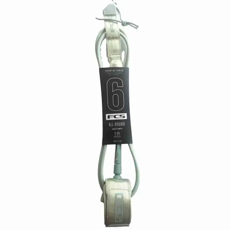 LEASH FCS 6 REGULAR - 7MM ECO GREEN