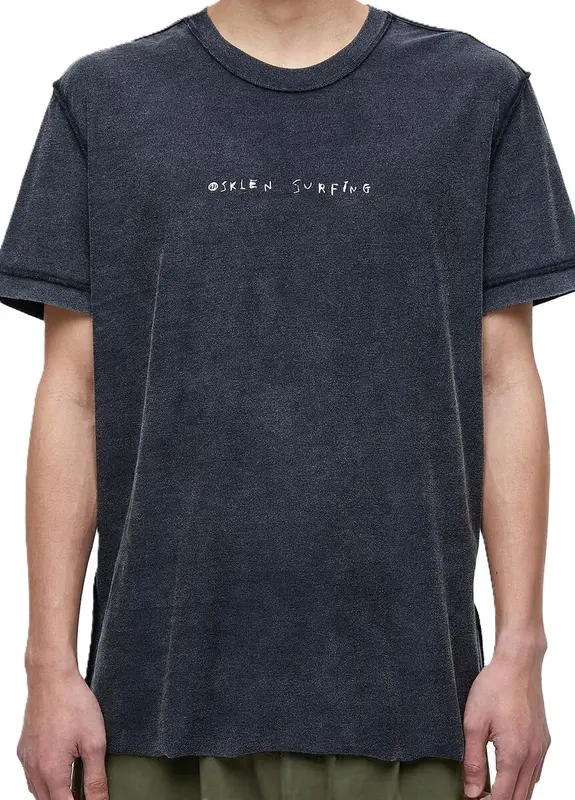 CAMISETA OSKLEN DOUBLE FACE RIDE FAST PRETO