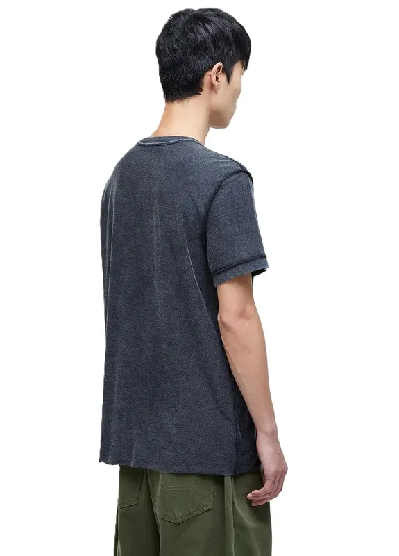 CAMISETA OSKLEN DOUBLE FACE RIDE FAST PRETO