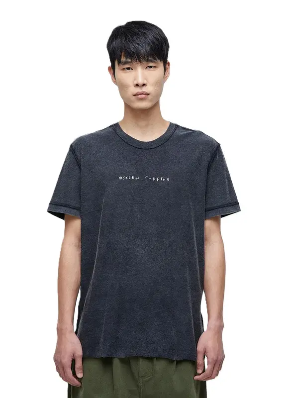 CAMISETA OSKLEN DOUBLE FACE RIDE FAST PRETO