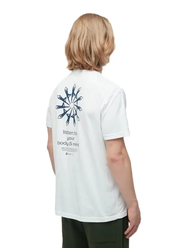 CAMISETA OSKLEN STONE YOGUE MANDALA BACK BRANCO