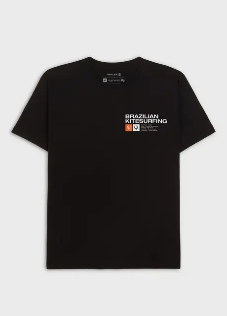 CAMISETA OSKLEN VINTAGE BRAZILIAN KITESURFING MC