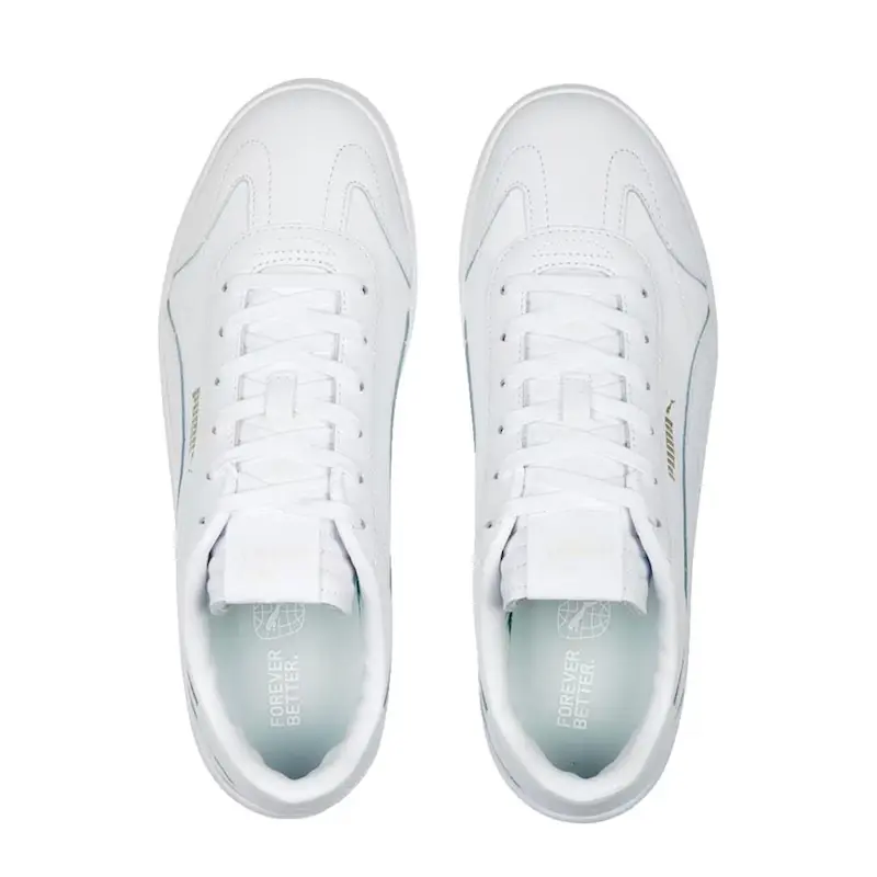 TENIS PUMA CLUB 5V5 PUMA WHITE-PUMA WHITE-PUMA GOL