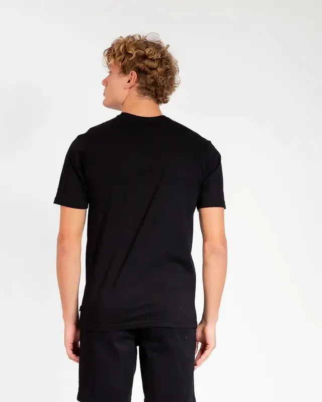 CAMISETA RIP CURL NEW SECONDARY CUSTOM BLACK