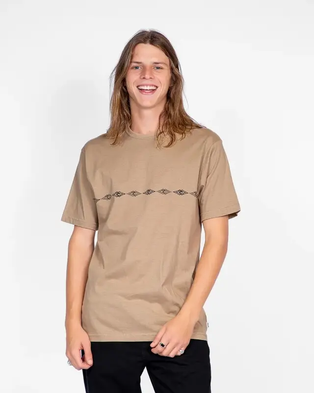CAMISETA RIP CURL NEW SECONDARY CUSTOM SAND DUNE