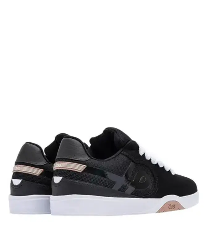 TENIS OUS IMIGRANTE SERIE X PRETO BRANCO CREME ESSENCIAL