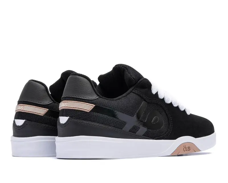 TENIS OUS IMIGRANTE SERIE X PRETO BRANCO CREME ESSENCIAL
