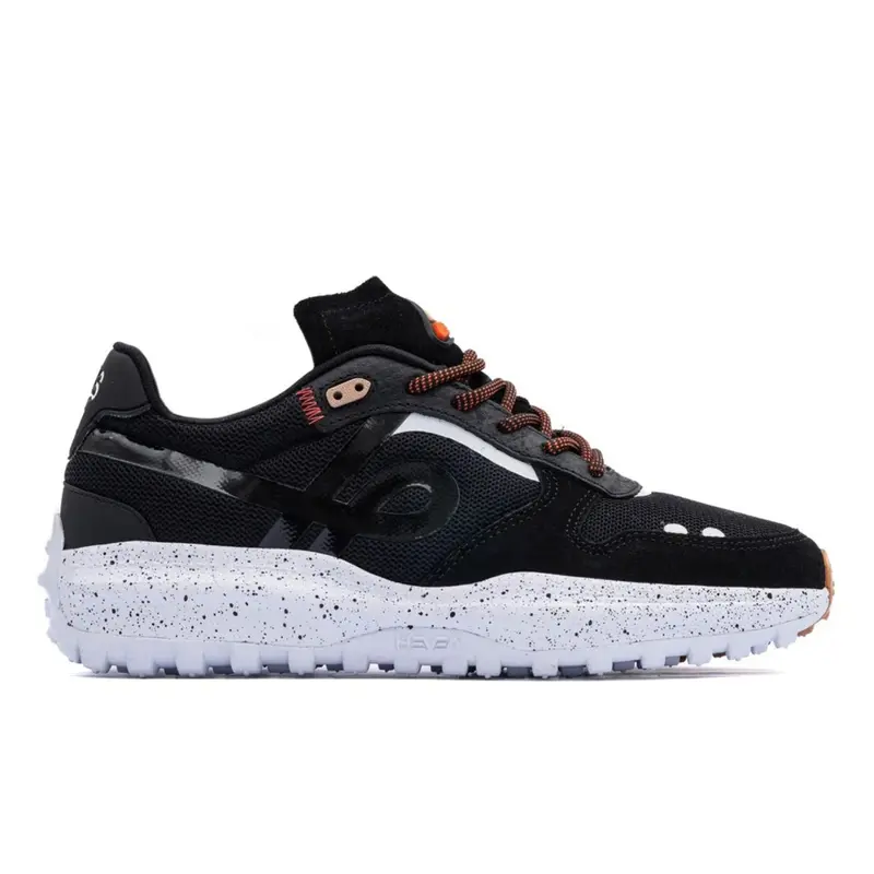 TENIS ÖUS HEVEA DOTS PRT REFLEX BRANCO LARANJA OE