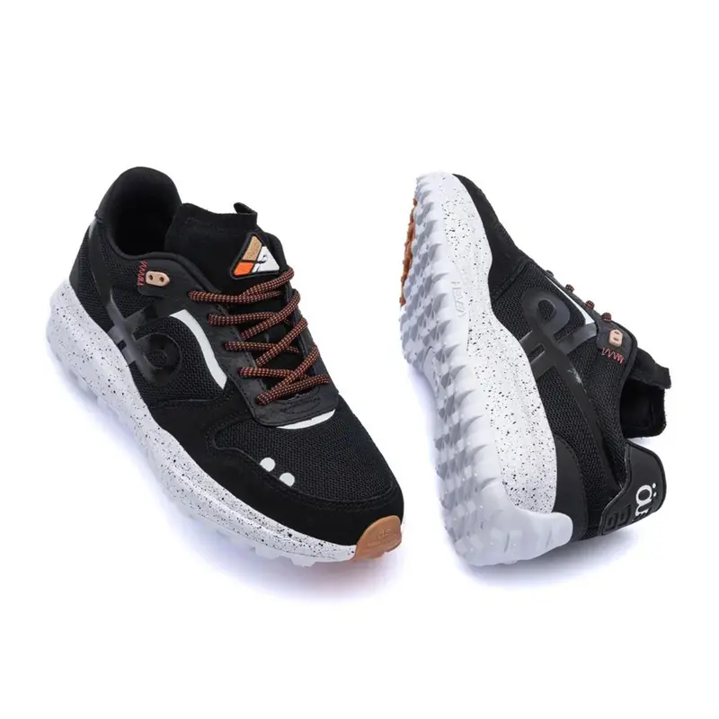 TENIS ÖUS HEVEA DOTS PRT REFLEX BRANCO LARANJA OE