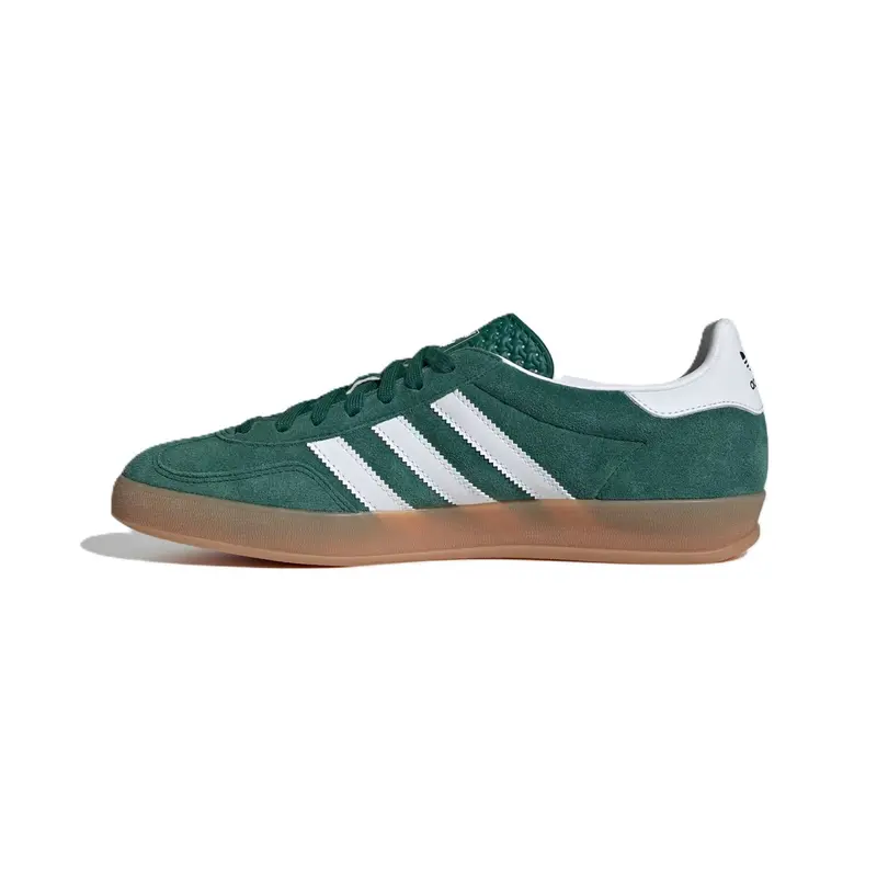 TENIS ADIDAS GAZELLE INDOOR COLLGREEN/FTWWHT/GUM2