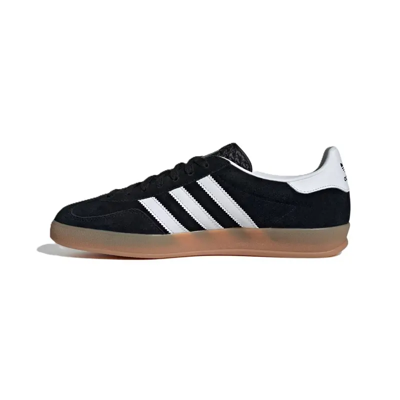 TENIS ADIDAS GAZELLE INDOOR CORE BLACK/FTWR WHITE/GUM 2