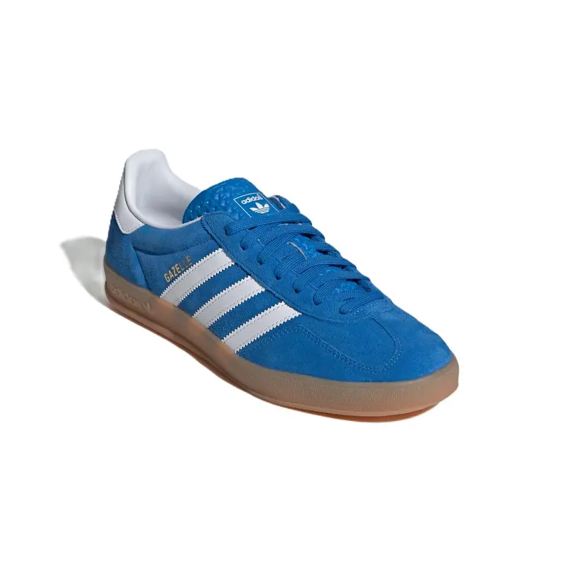 TENIS ADIDAS GAZELLE INDOOR BLUEBIRD/FTWWHT/GUM2