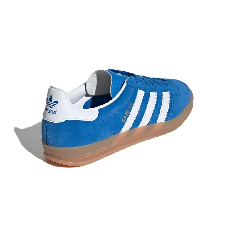 TENIS ADIDAS GAZELLE INDOOR BLUEBIRD/FTWWHT/GUM2