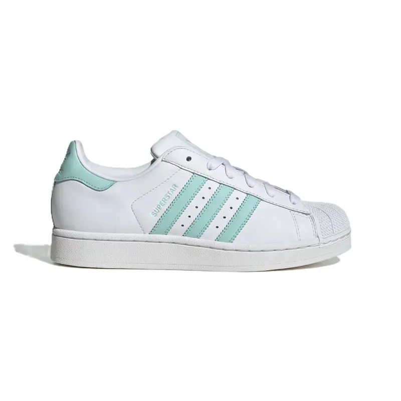 TENIS ADIDAS SUPERSTAR II FTWR WHITE/SEMI FLASH AQUA/EAS