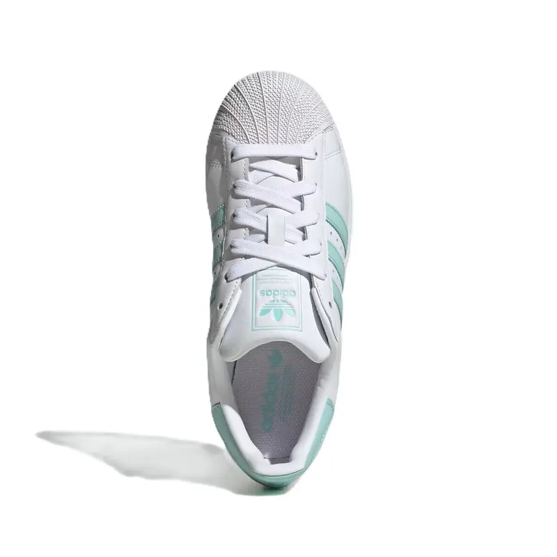 TENIS ADIDAS SUPERSTAR II FTWR WHITE/SEMI FLASH AQUA/EAS