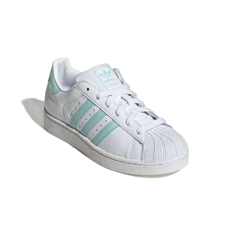 TENIS ADIDAS SUPERSTAR II FTWR WHITE/SEMI FLASH AQUA/EAS