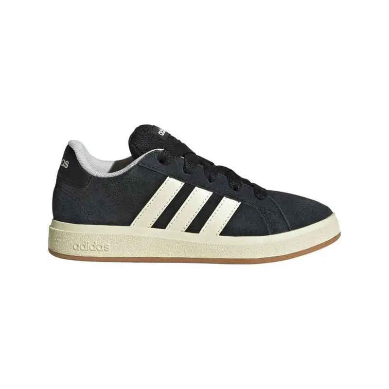 TENIS ADIDAS GRAND COURT ALPHA JUVENIL CORE BLACK/OFF WHITE/GUM10
