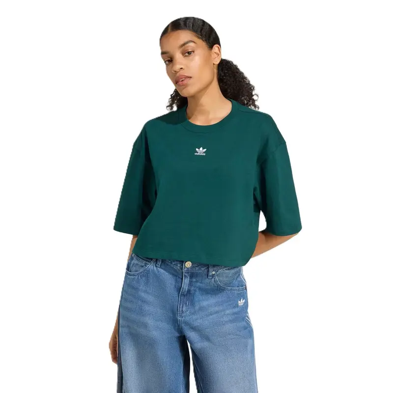 CAMISETA ADIDAS ESSENTIALS CROPPED AURORA IVY