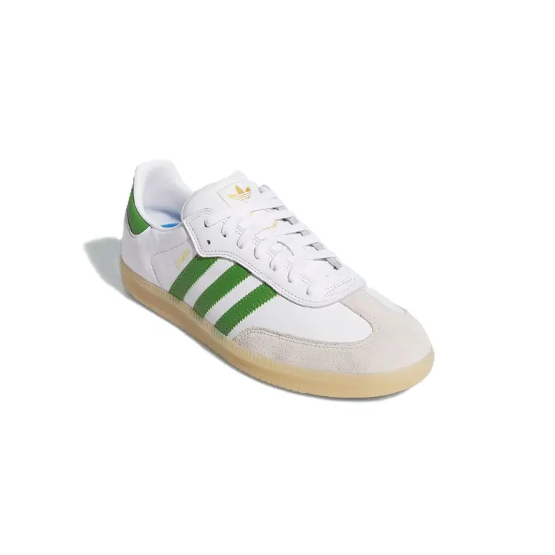 TENIS ADIDAS SAMBA ADV FTWR WHITE/CREW GREEN/GUM 3