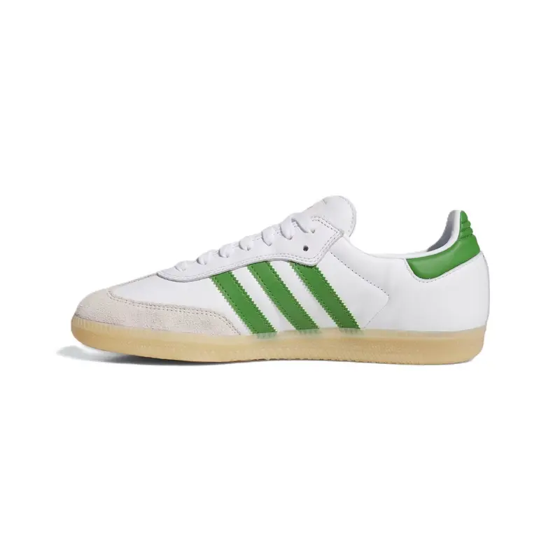 TENIS ADIDAS SAMBA ADV FTWR WHITE/CREW GREEN/GUM 3