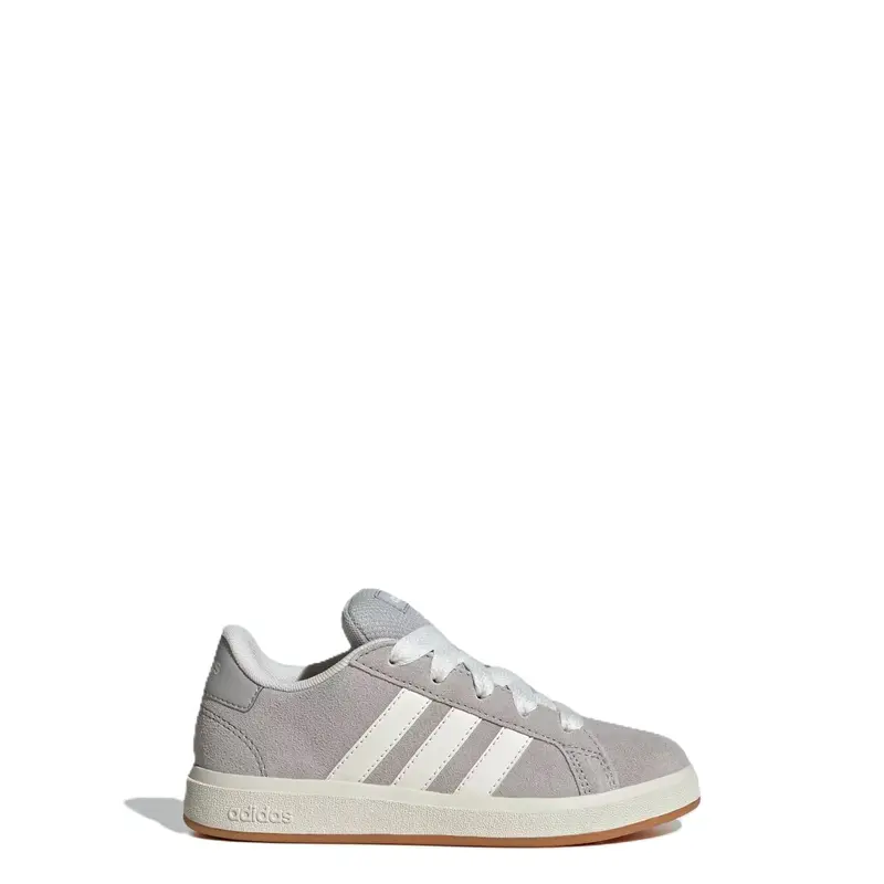 TENIS ADIDAS GRAND COURT ALPHA INFANTIL GREY TWO/OFF WHITE/GUM10