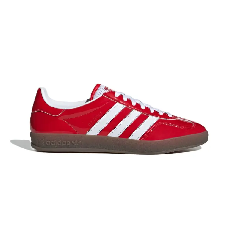 TENIS ADIDAS GAZELLE INDOOR BETTER SCARLET/FTWR WHITE/GUM