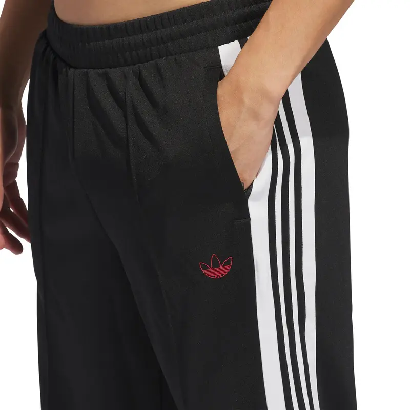 CALÇA ADIDAS TYSHAWN TRCK PT BLACK/CRYSTAL WHITE