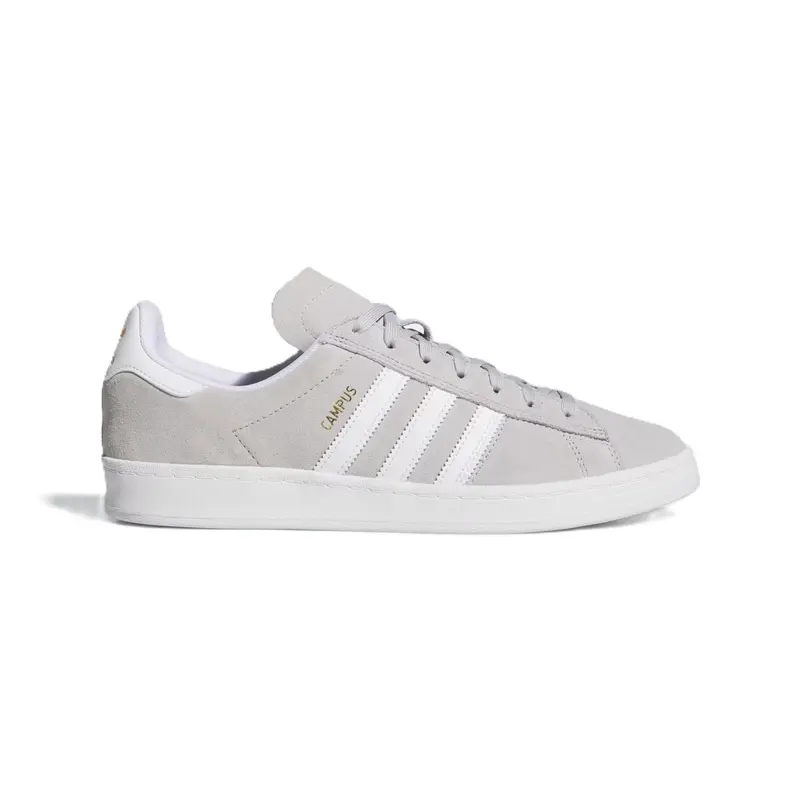 TENIS ADIDAS CAMPUS ADV GREY TWO/FTWR WHITE/GOLD MET.