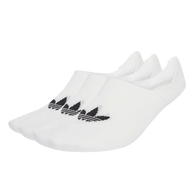 MEIA ADIDAS DE CANO BAIXO 3 PARES WHITE/WHITE/WHITE