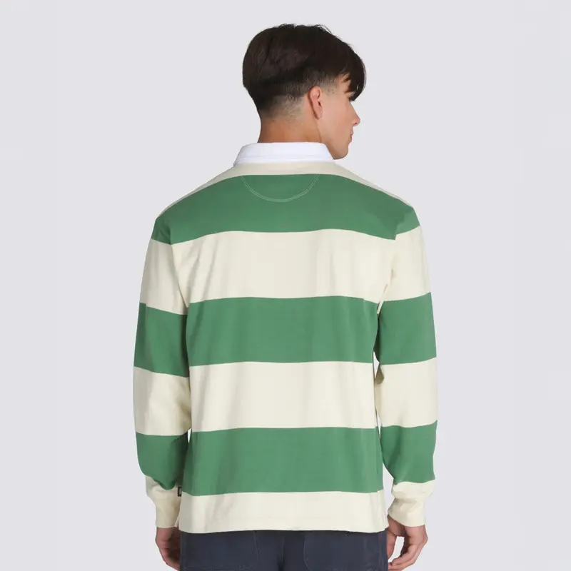 CAMISETA VANS WARD STRIPE RUGBY KNIT FAIRWAY LEMON ICING