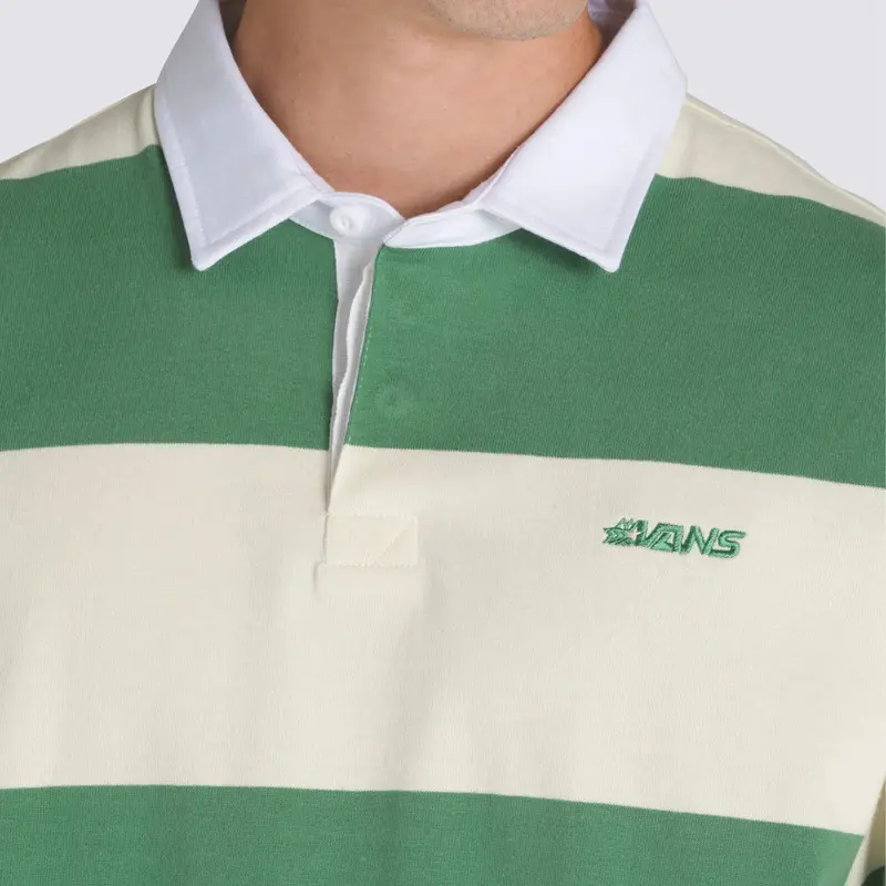 CAMISETA VANS WARD STRIPE RUGBY KNIT FAIRWAY LEMON ICING
