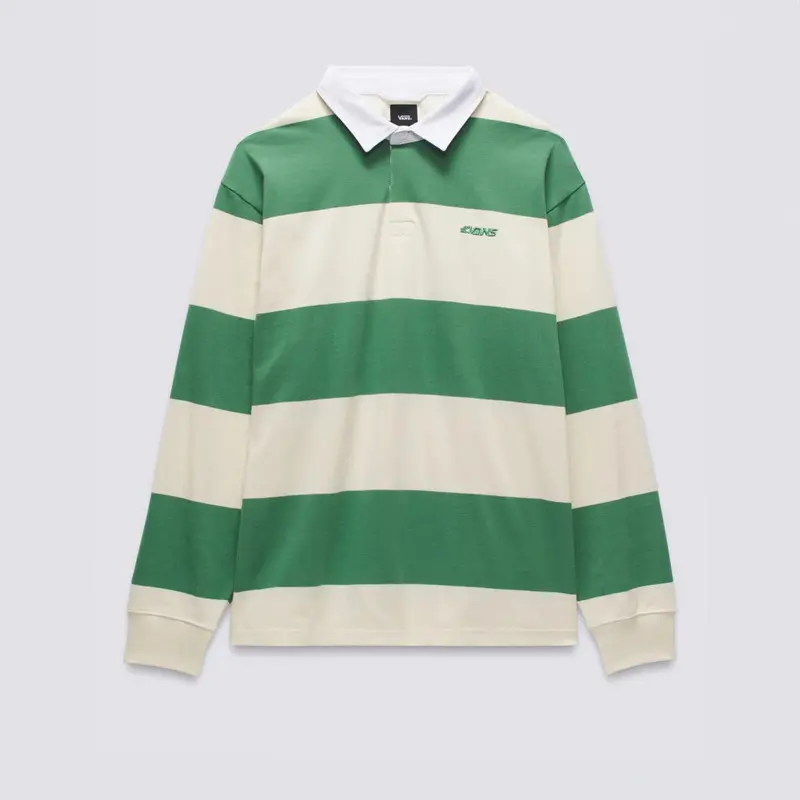CAMISETA VANS WARD STRIPE RUGBY KNIT FAIRWAY LEMON ICING