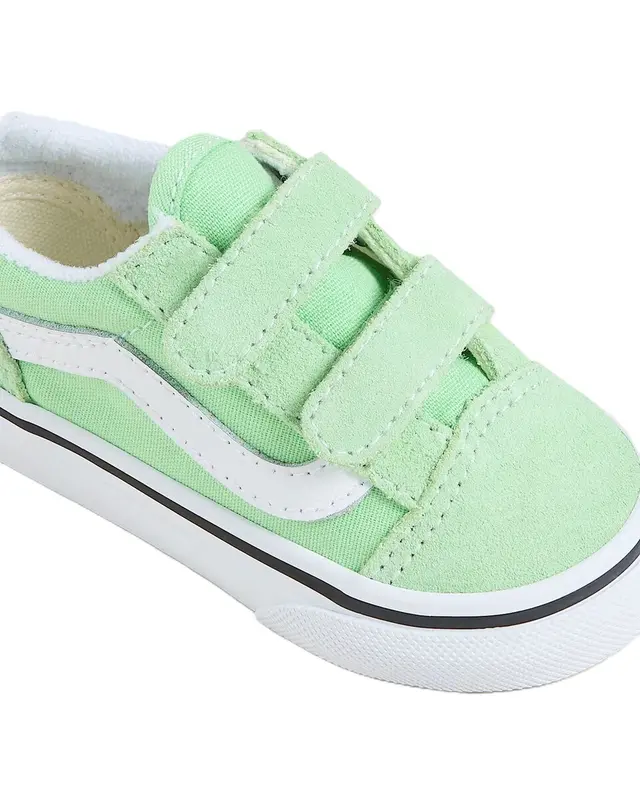 TENIS VANS OLD SKOOL V INFANTIL COLOR THEORY PISTACHIO GREEN