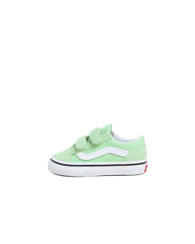 TENIS VANS OLD SKOOL V INFANTIL COLOR THEORY PISTACHIO GREEN