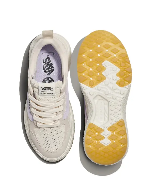 TENIS VANS MTE ULTRARANGE NEO VR3 PERF SUEDE WHITE/PURPLE
