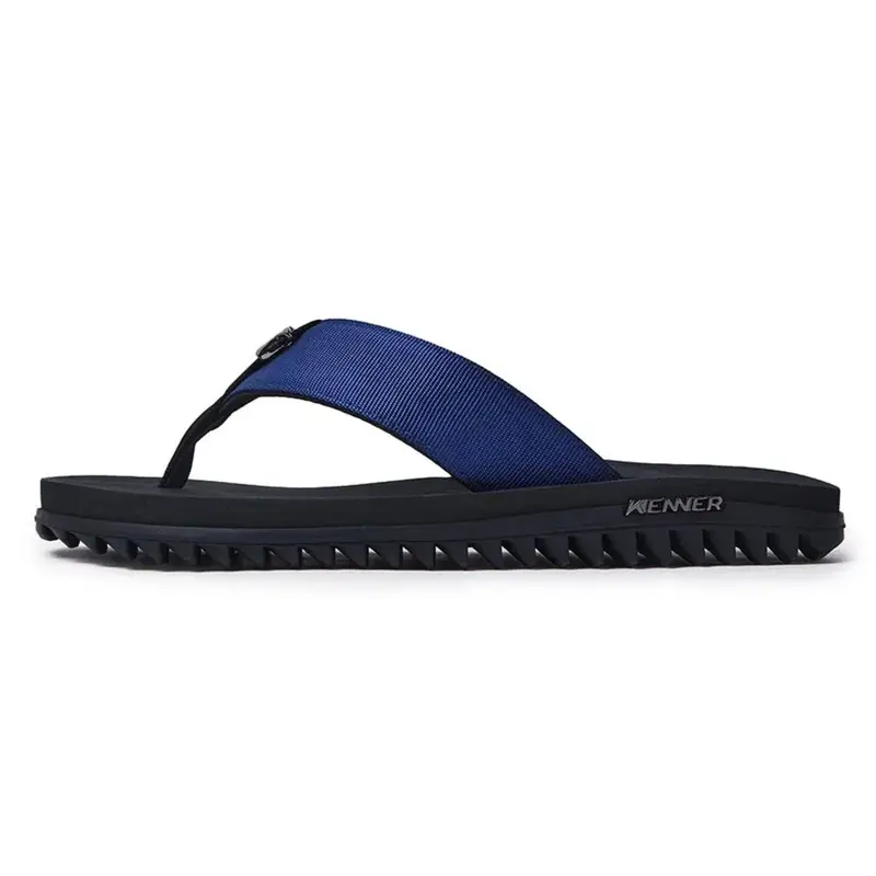 SANDALIA KENNER KIVAH PRETO/PRETO/AZUL MARINHO