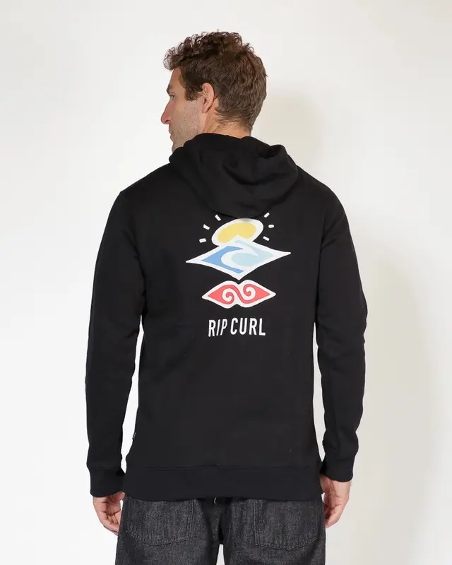 MOLETOM RIP CURL BRAZIL SEARCH ICON 90-BLACK