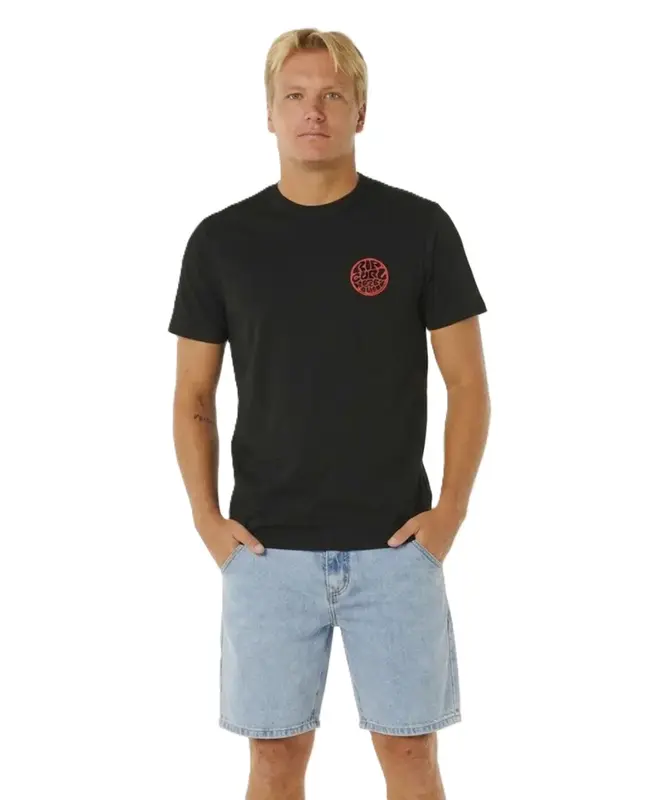 CAMISETA RIP CURL WETTIE E7 0090-BLACK