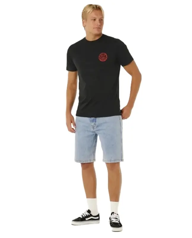 CAMISETA RIP CURL WETTIE E7 0090-BLACK