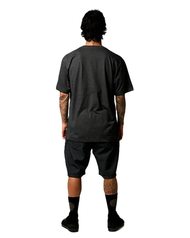 CAMISETA RIP CURL CORPORATE 2124-BLACK MARLE