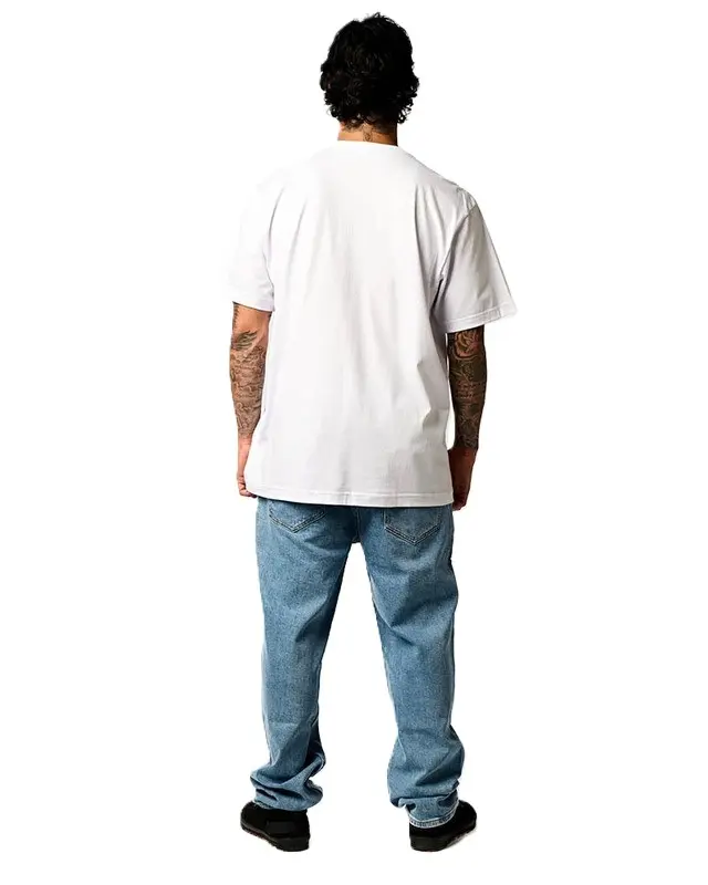 CAMISETA RIP CURL CORPORATE 1000-WHITE