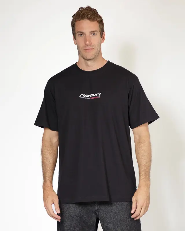 CAMISETA RIP CURL ARCHIVE MIXED 90-BLACK