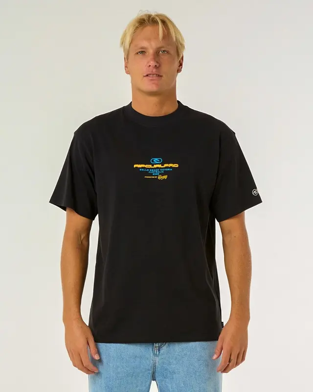 CAMISETA RIP CURL PRO 2025 LOCK UP 90-BLACK