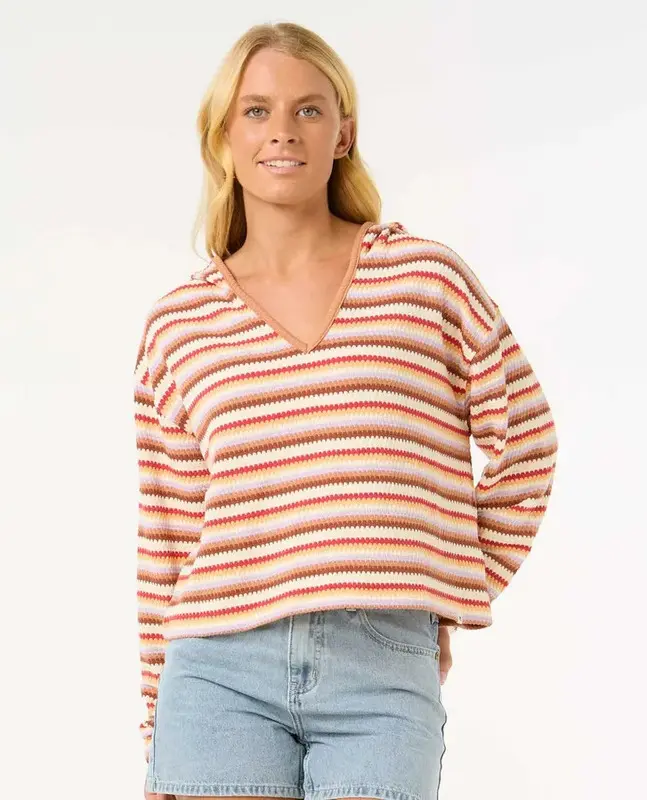 TRICOT RIP CURL BOBBI KNIT HOOD MULTI